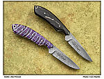 Jim Provost - 2017 - Damasteel Neck Knives