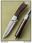 Jim Provost - 2018 - Damasteel Hunter -  Wasp Nest  Bolsters